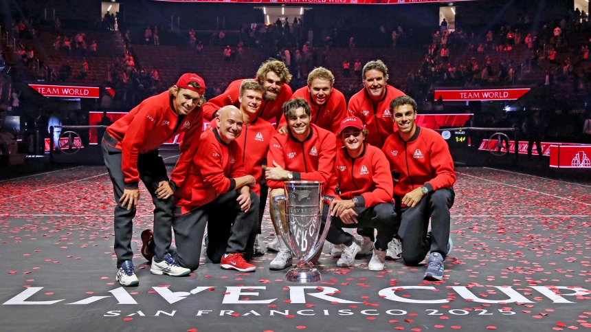 Отборът на света триумфира на Laver Cup