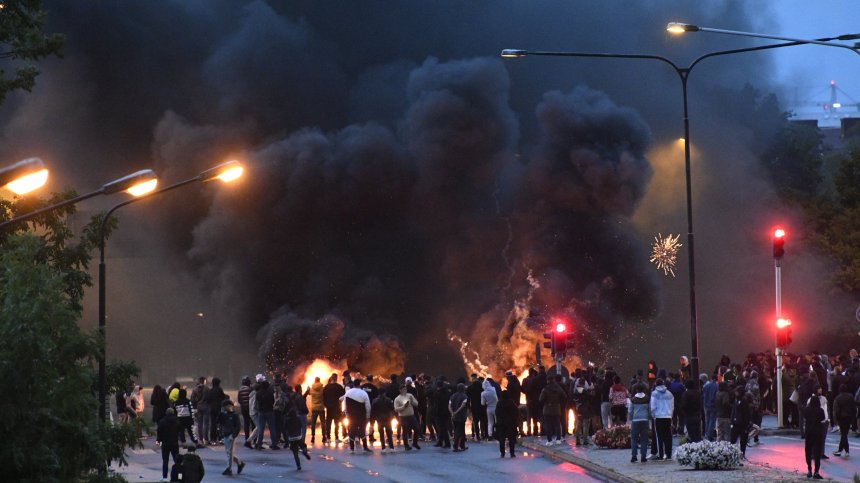 Безредици в Малмьо по време на антиислямски протест