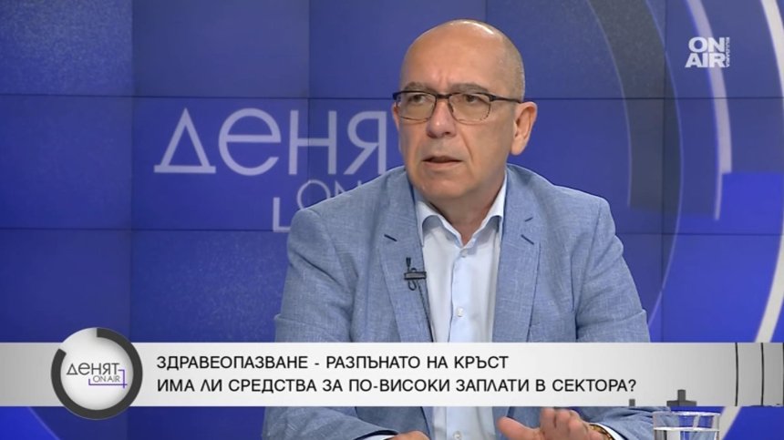 Д-р Стефан Константинов: В клиника средната брутна заплата е над 10 хил. лв.