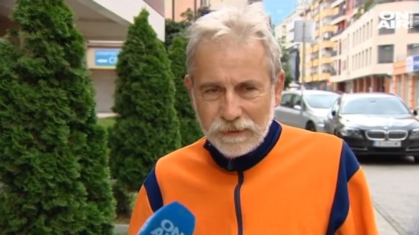 Задържаният Даракчиев, който не успял да вземе инсулин от палатката си