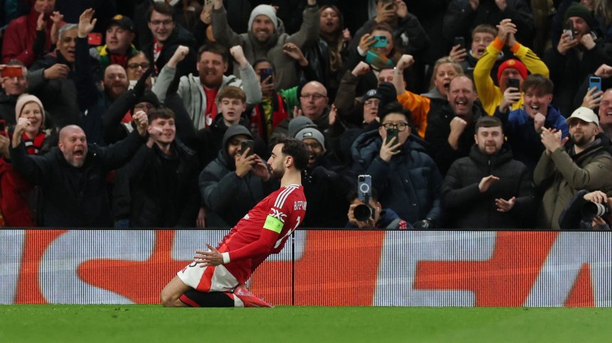 "Манчестър Юнайтед" елиминира "Реал" (Сосиедад) с хеттрик на Фернандеш