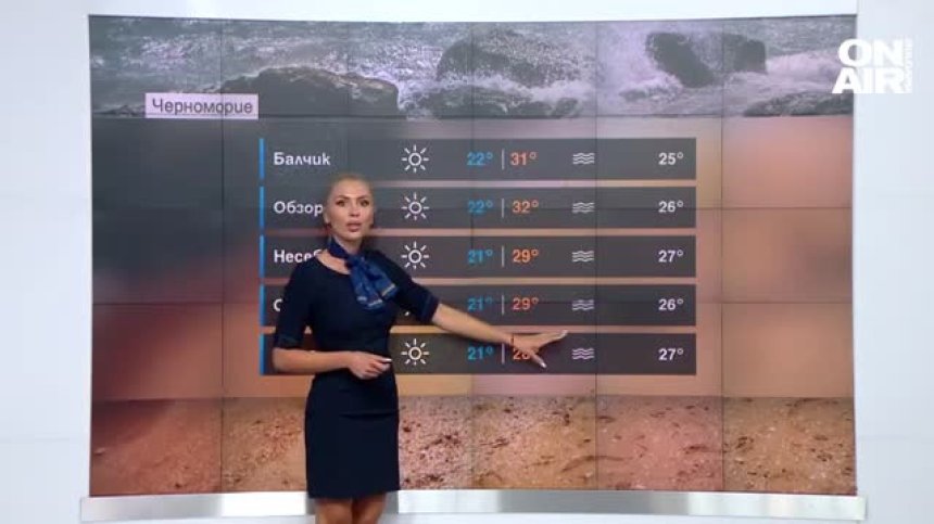 Горещо начало на седмицата с температури до 39 градуса