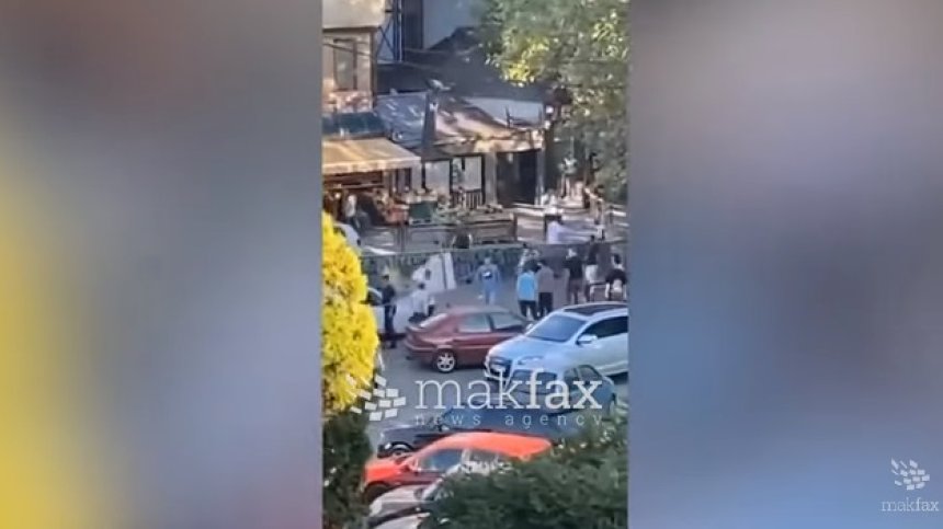 Намушкаха фен на "Левски" в Скопие, камъни летяха по българите (+ВИДЕО)