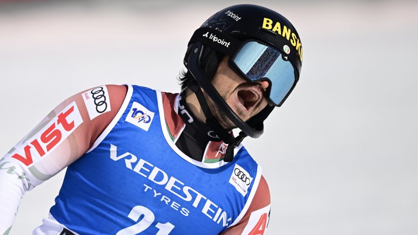 Алберт Попов изненадващо завърши втори на слалома в Банско