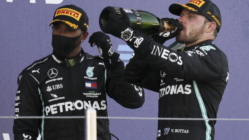 Валтери Ботас завърши първи на Гран При на Русия