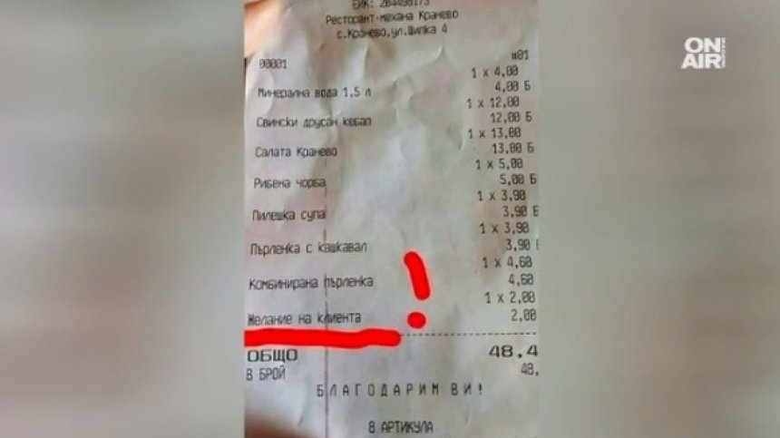 След такса Празен стол, измислиха и такса Желание на клиента 