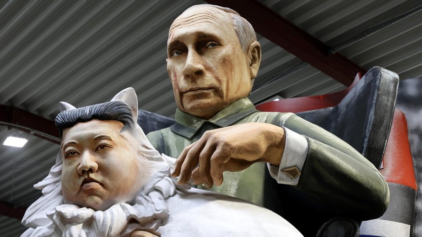 Световни лидери са главни герои в карнавала "Розовия понеделник" (СНИМКИ)