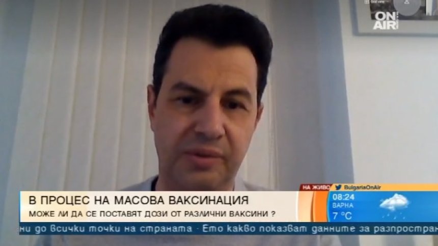 Проф. Хайрабедян: Комбинирането на ваксини е рисково и не е добър ход