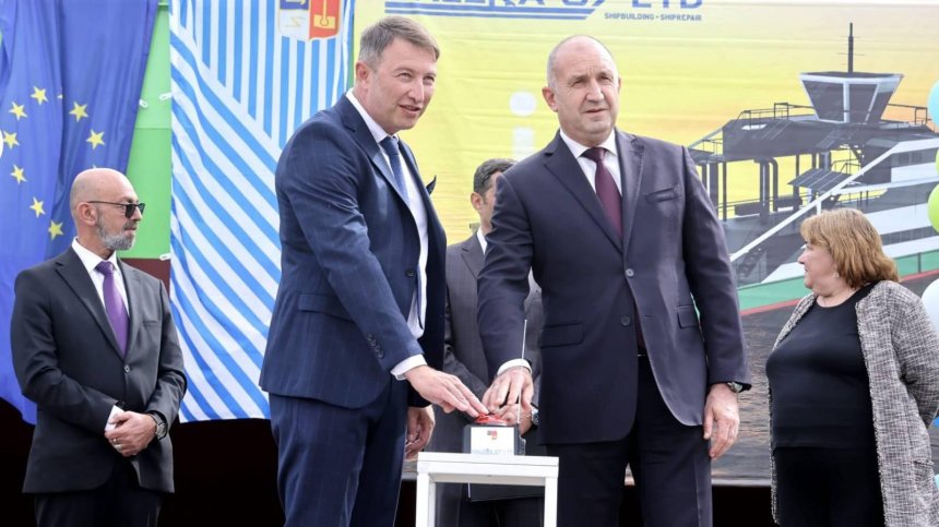 Радев: Новият ферибот в Белослав е мост към бъдещето за целия регион