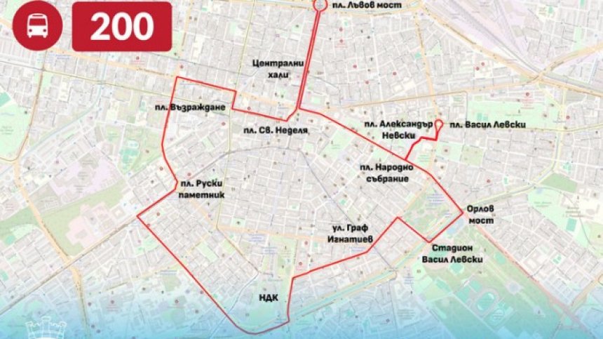 В София тръгва туристическа автобусна линия