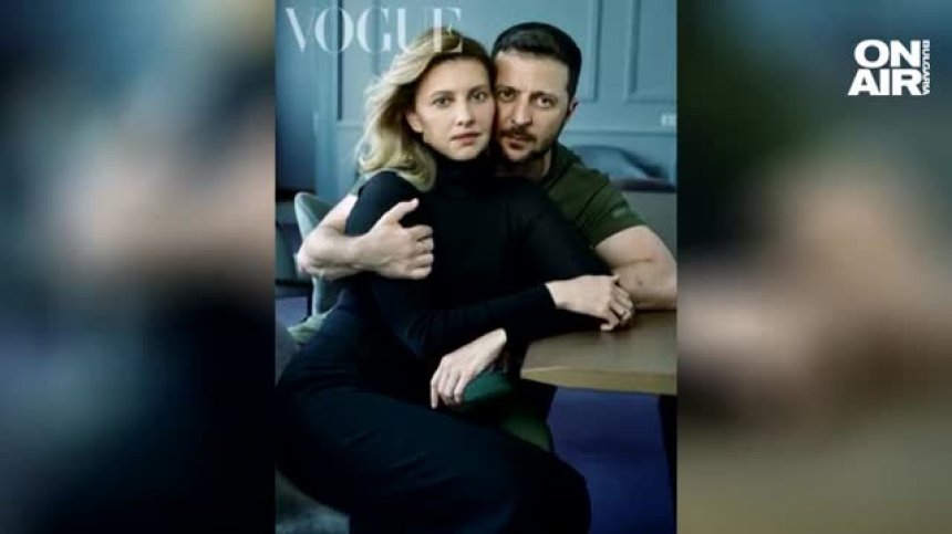Война? Семейство Зеленски позираха за корицата на "Vogue"