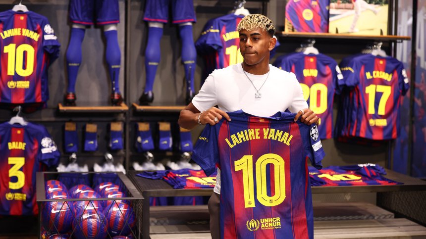 Фланелката на Ламин Ямал счупи всички рекорди