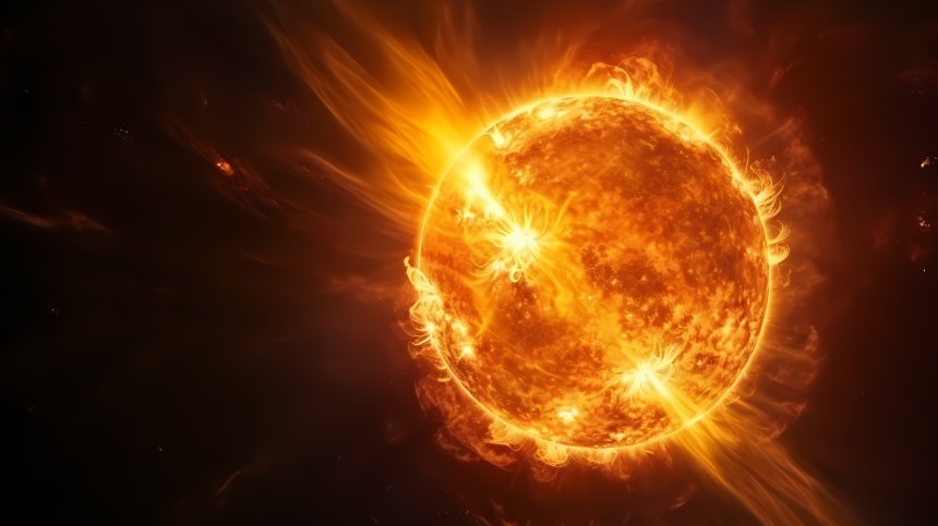 Слънцето изстреля мощен плазмен облак към Земята