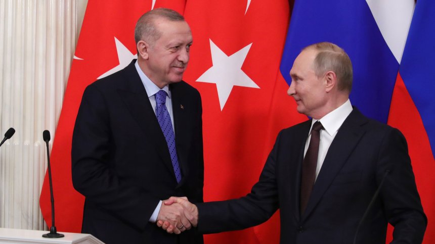Ердоган и Путин със стратегически разговор по телефона