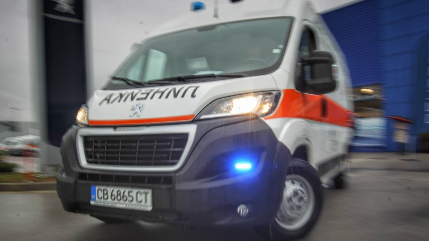 Моторист пострада при катастрофа край "Панчарево". Свидетели: Лежеше в безсъзнание на шосето