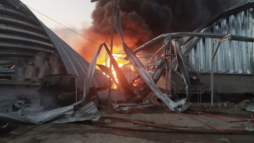 Силен взрив и атака с дронове по Одеса