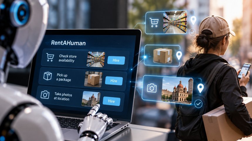 RentAHuman &ndash; AI агенти вече наемат българи за задачи в реалния свят