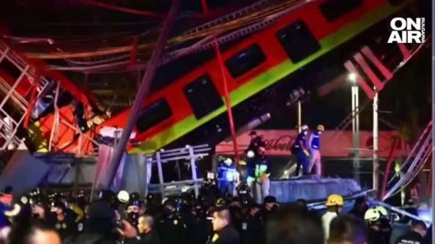 Десетки са ранени при сблъсък на мотриси на метрото в Мексико, има и загинал