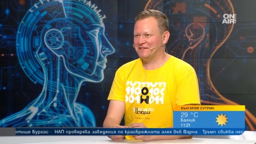 Как журналистът Георги Караманев създаде свой AI "двойник"