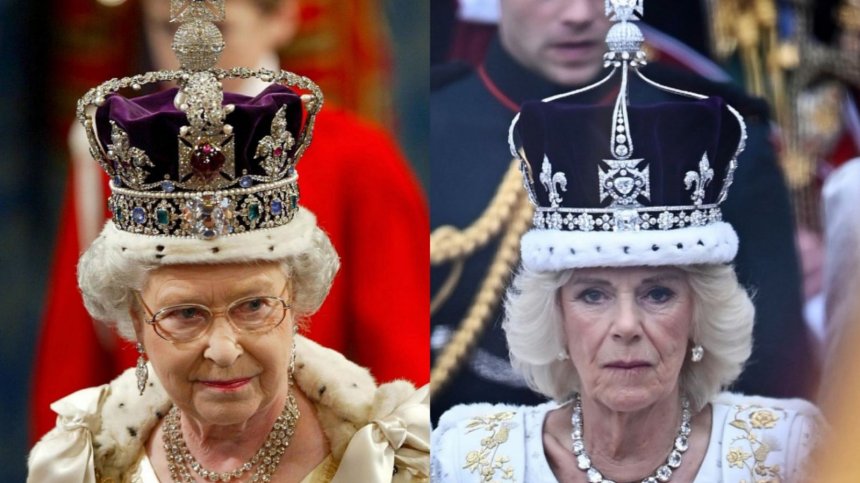 Любимият дизайнер на Даяна облече Камила, короната е с 2200 диаманта