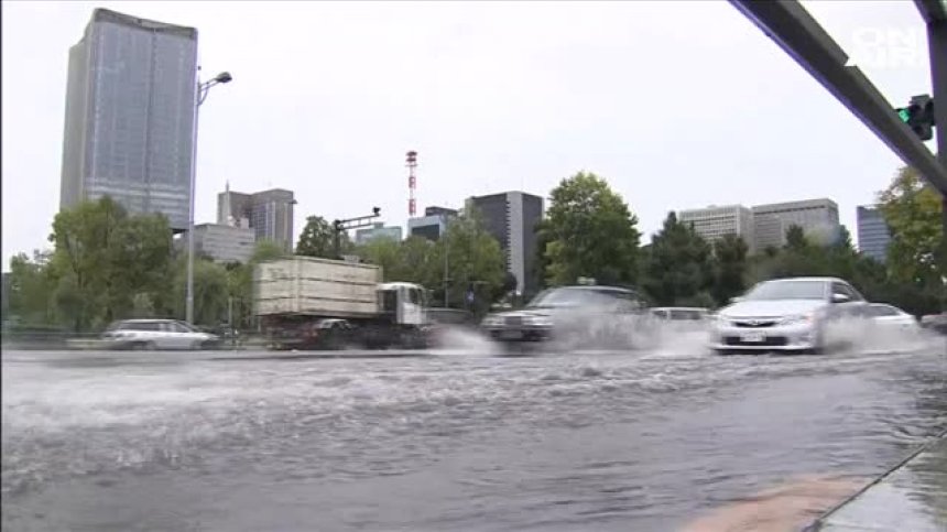 Тайфунът "Лан" взе жертви в Япония