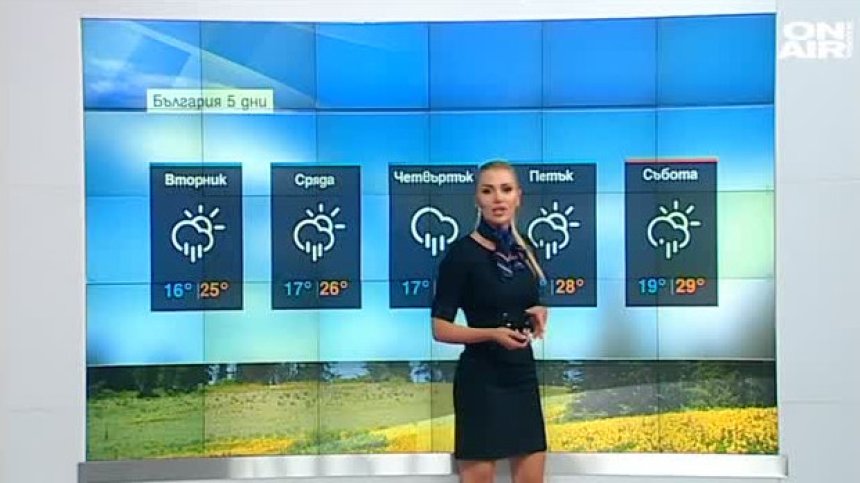 Ще бъде топло, но с валежи над цялата страна