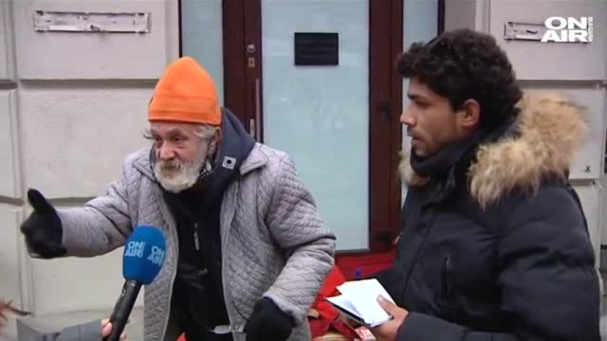 Трогателна история за доброто: Бездомник помогна на други двама без покрив