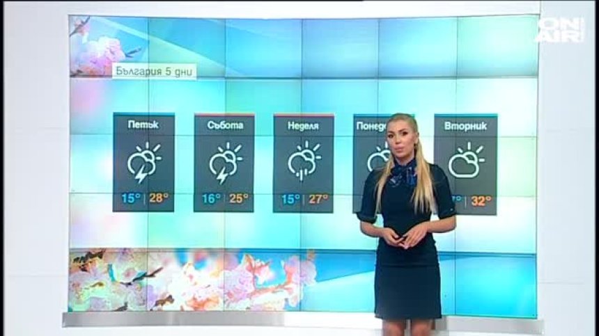 Очаква ни топъл, но дъждовен уикенд, в понеделник - лятото се завръща