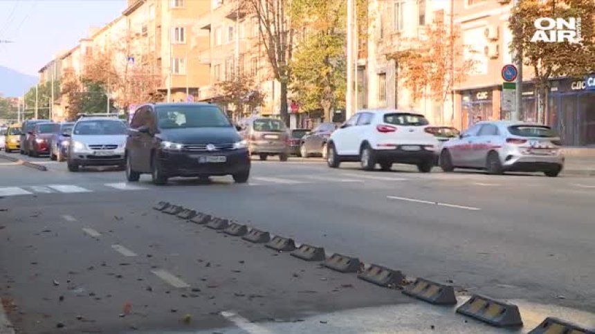 Поредица от пътни инциденти в столицата