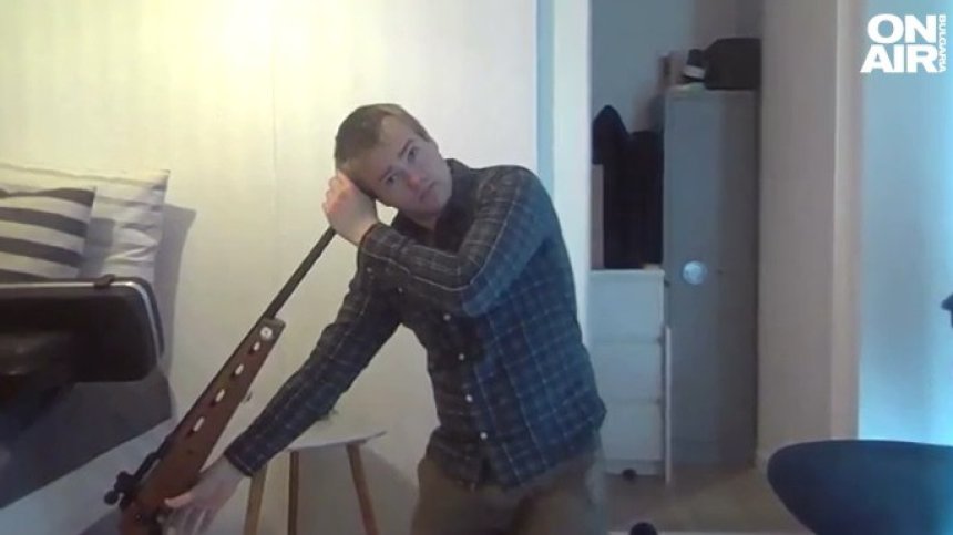 Стрелецът от Копенхаген размахвал оръжие във видео, публикувал го в социалните мрежи