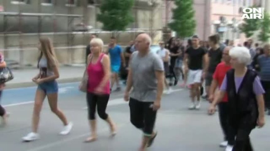 В Петрич на гневен поход заради блъснатите след дрифт деца