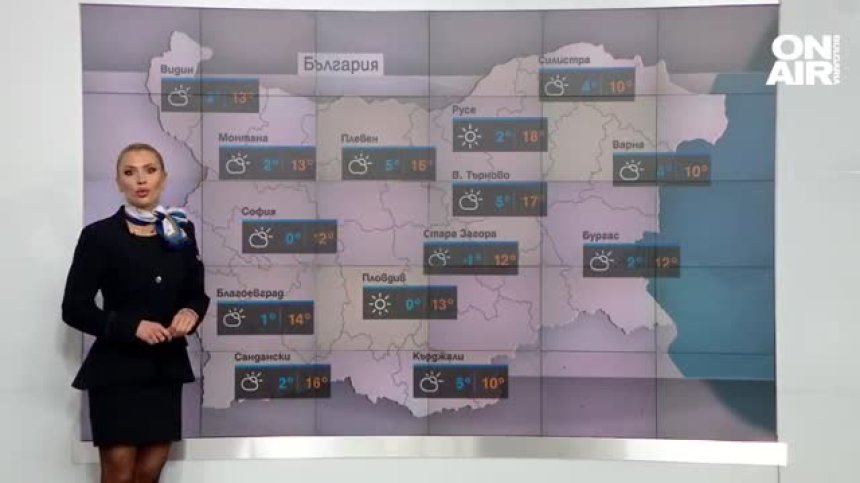 Времето се разваля, на места започват валежи от дъжд