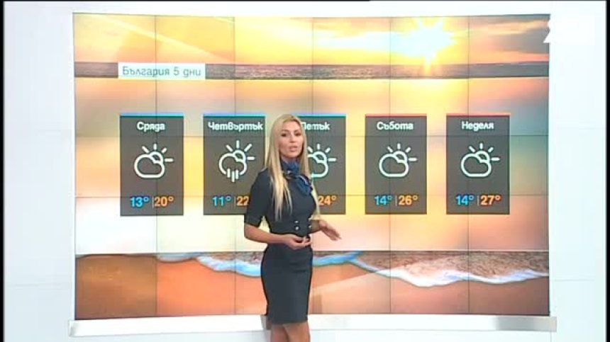 Очаква ни облачно време със силни ветрове