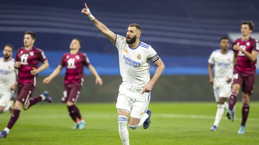 "Реал" (Мадрид) увеличи преднината си на върха след 4:1 срещу "Реал" (Сосиедад)