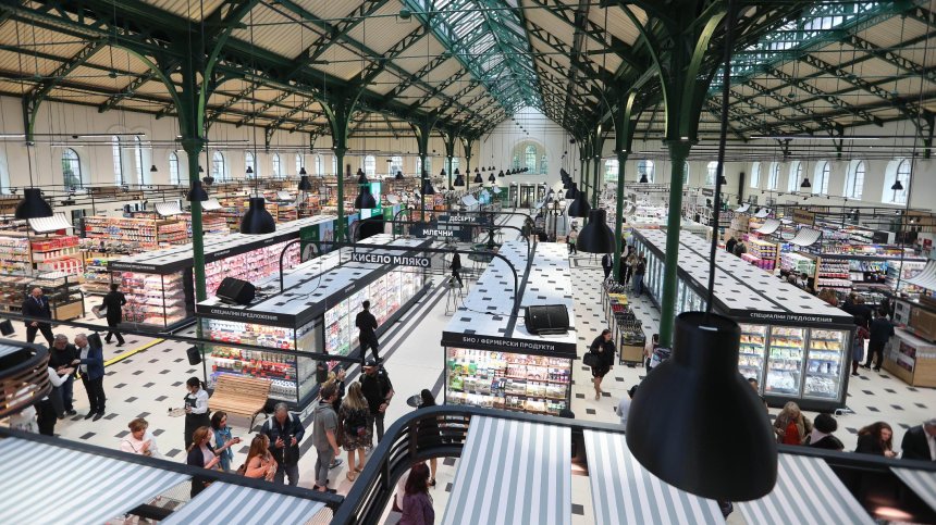 Обновените Централни хали в София отвориха врати