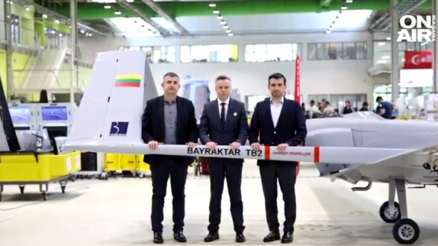 Турция дарява боен дрон на Литва, която да го даде на Украйна