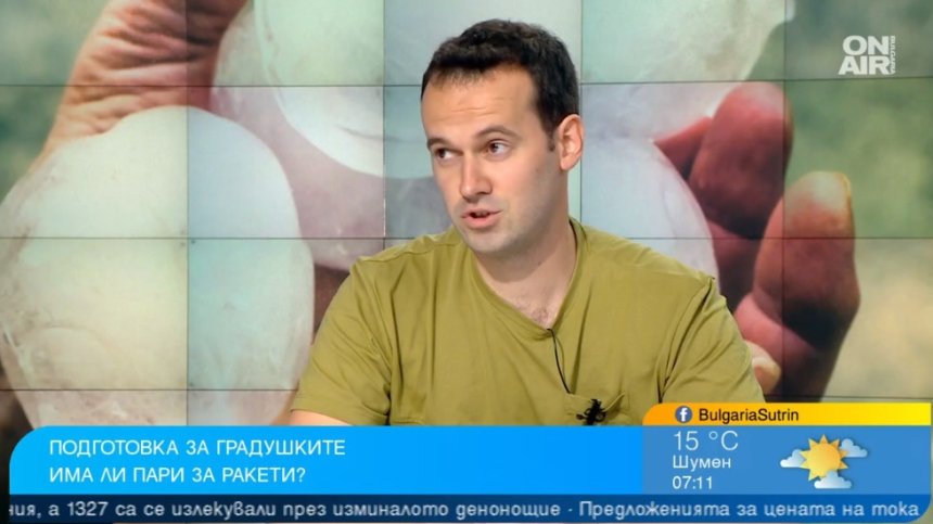 600 протиговградни ракети са изстреляни за 3 часа, без тях щетите щяха да са огромни