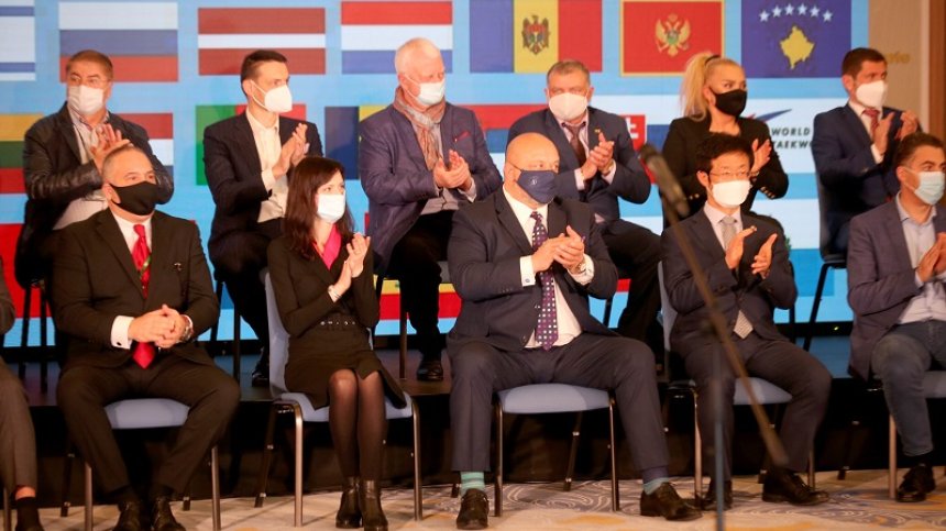 Министър Кралев и Мария Габриел откриха европейското първенство по таекуондо