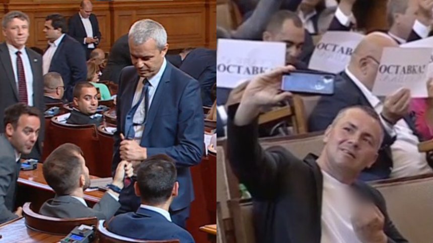 Неприлични жестове в НС: Поведението на депутатите е в духа на времето, да свикваме?