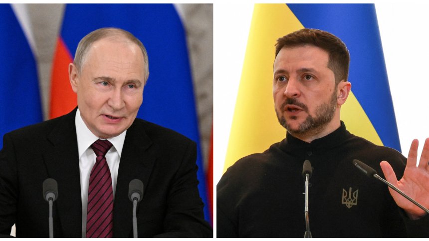 Темите на масата при директни преговори между Путин и Зеленски