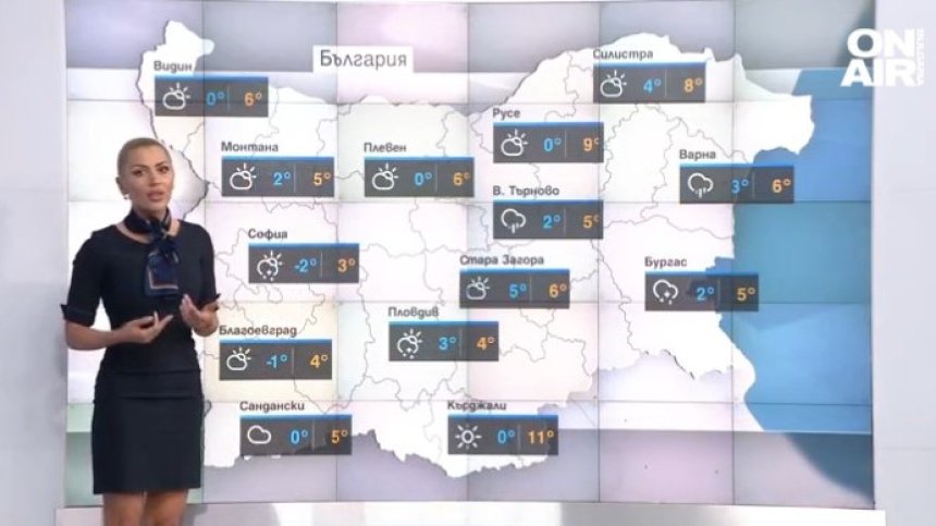 Жълт и оранжев код за обилни снеговалежи в 8 области в страната