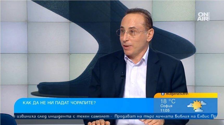 Наш юрист с европейски патент за изобретение - чорапи, които не се смъкват до глезена