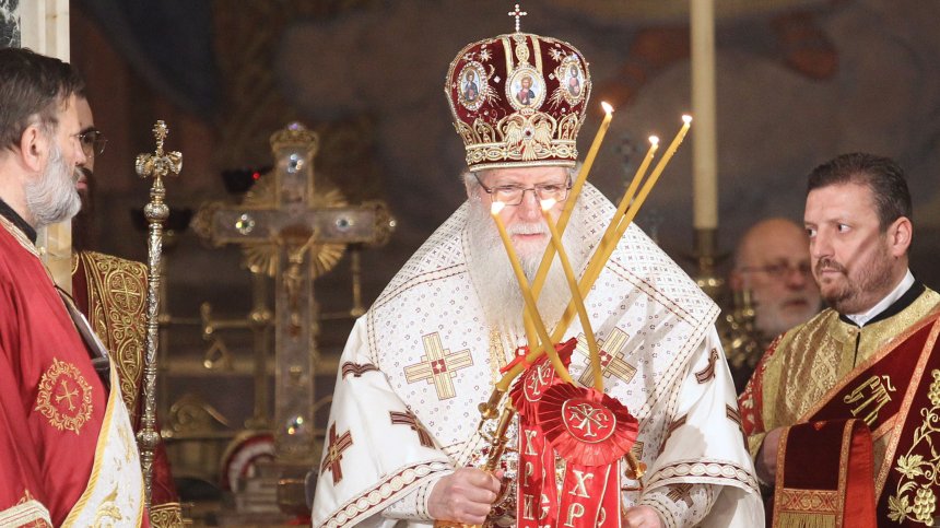 Патриарх Неофит възвести Христовото Възкресение и благослови българите