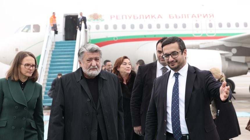 Вежди Рашидов и парламентарната делегация пристигнаха в Турция