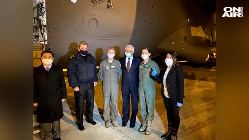 Получихме първата пратка медицински материали от Китай