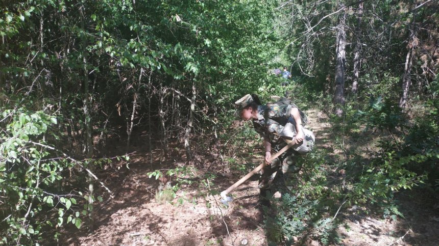 Продължава битката с огъня, избухнал в района на село Михилци