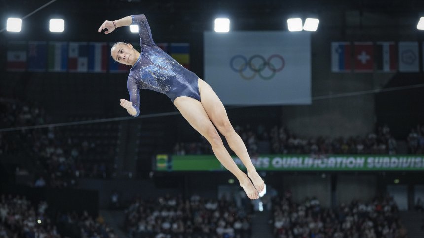 Валентина Георгиева с най-добър резултат на прескок в първата ротация на Олимпиадата (+СНИМКИ)