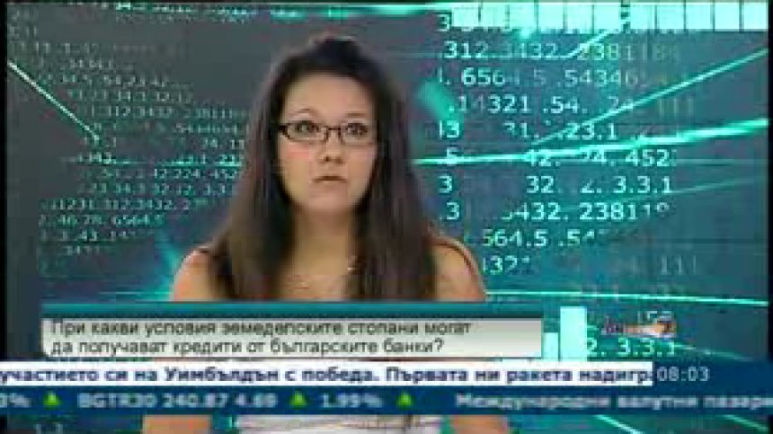 Между 7 и 9% варират лихвите по агрокредитите на година