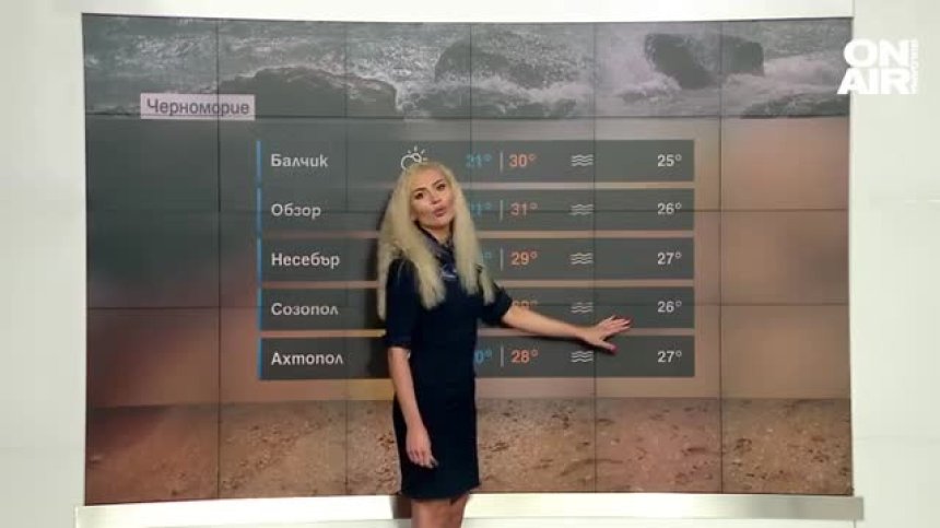 Жега от 40 градуса, на места ще се развихрят бури с градушки