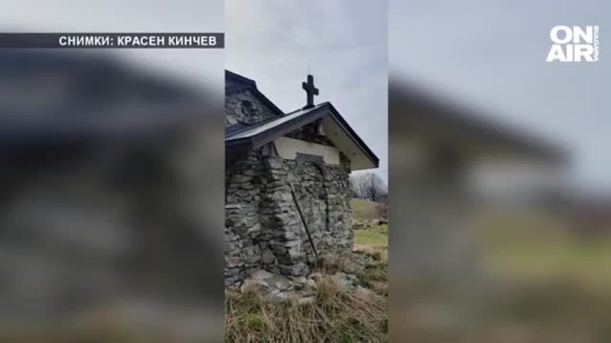 Трогателно: Баща, загубил сина си в планината, построи най-високо изградения храм у нас